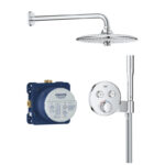Душ система Grohtherm SmartControl с 2 извода с Euphoria 260 GROHE Grohtherm SmartControl 34867000