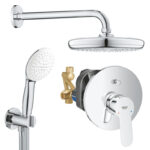 Комплект за вграждане 29079000 + 26412000 + 26406003, BauEdge GROHE BauEdge