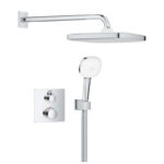 Душ система Grohtherm с 2 извода, душ глава Tempesta 250 Cube GROHE Grohtherm 1039950000