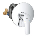 Смесител за душ Eurosmart, едноръкохватков с тяло за вграждане GROHE Eurosmart 33556003