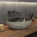 Мивка от камък KARAG за плот 40-45см RIVER STONE ,5206836064994
