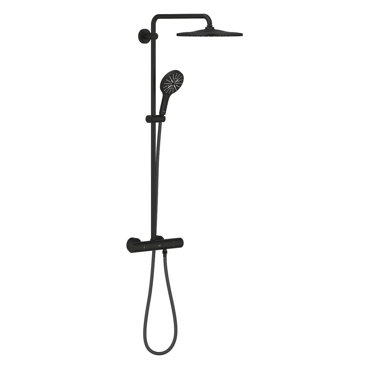 Душ система с термостат, цвят черен мат GROHE Rainshower SmartActive 310 22119KF0 - Image 2