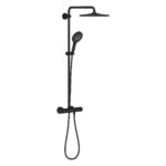 Душ система с термостат, цвят черен мат GROHE Rainshower SmartActive 310 22119KF0 - Image 2