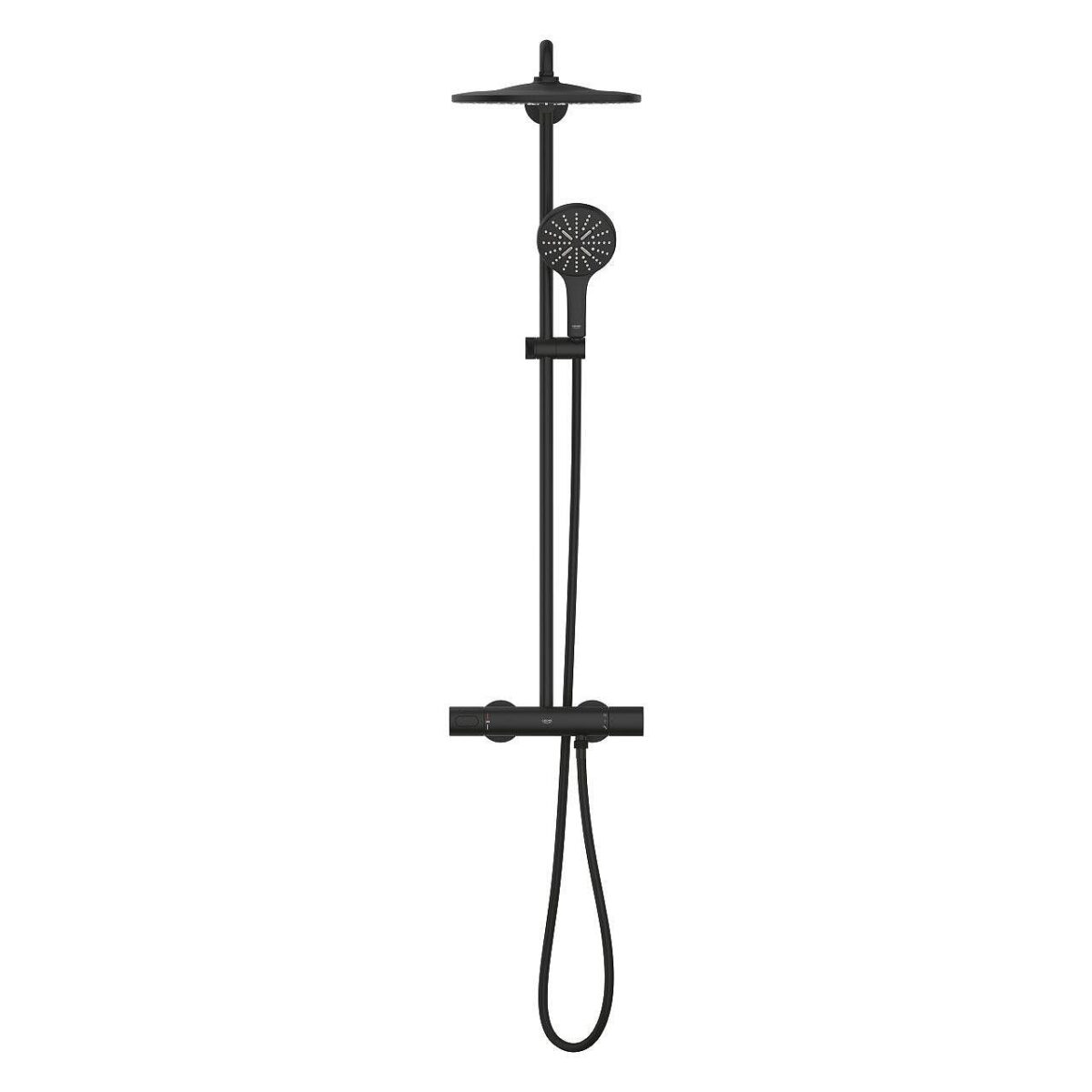 Душ система с термостат, цвят черен мат GROHE Rainshower SmartActive 310 22119KF0 - Image 4