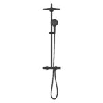 Душ система с термостат, цвят черен мат GROHE Rainshower SmartActive 310 22119KF0 - Image 4