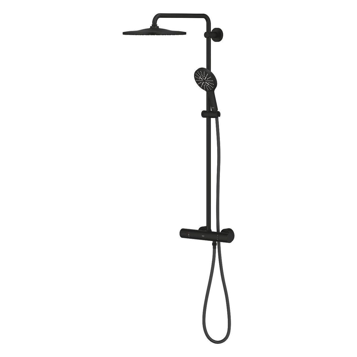 Душ система с термостат, цвят черен мат GROHE Rainshower SmartActive 310 22119KF0 - Image 3