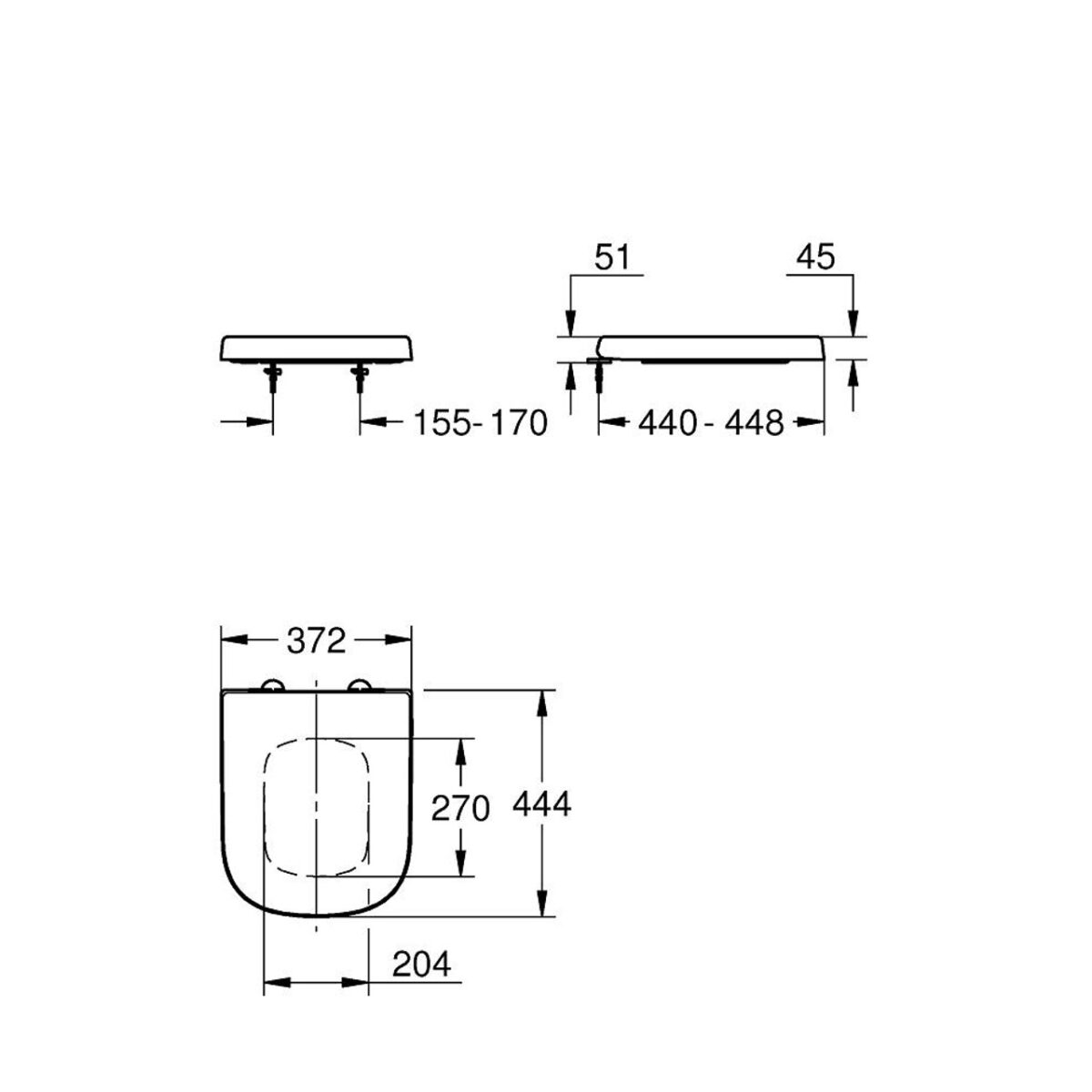 Пълен комплект вградено казанче и тоалетна чиния 5в1 GROHE Rapid SL WC 36501000 - Image 12