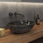 Стенен смесител за вграждане ARTEMIS BLACK 911-P-N KARAG