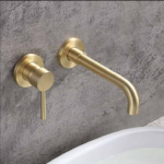 Стенен смесител за вграждане злато ARTEMIS GOLD 911-P-O KARAG